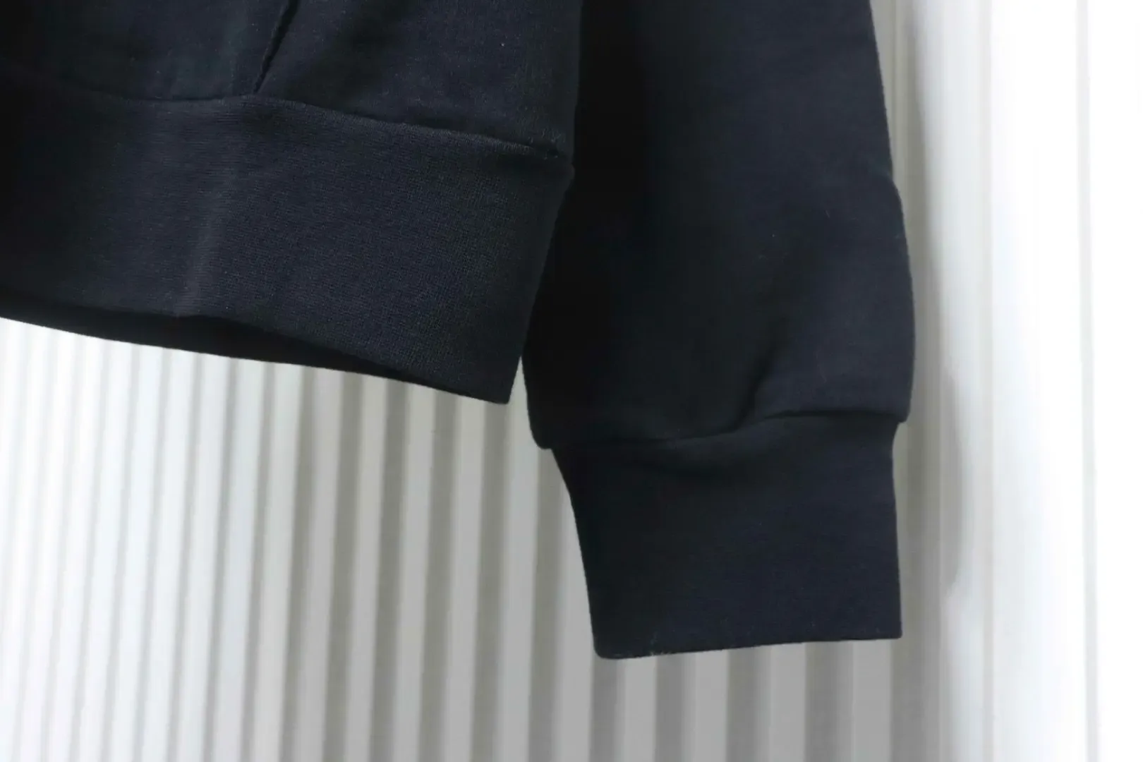 Classic Zip Up Jacket With Sanskrit Horseshoe Pattern - Image 7