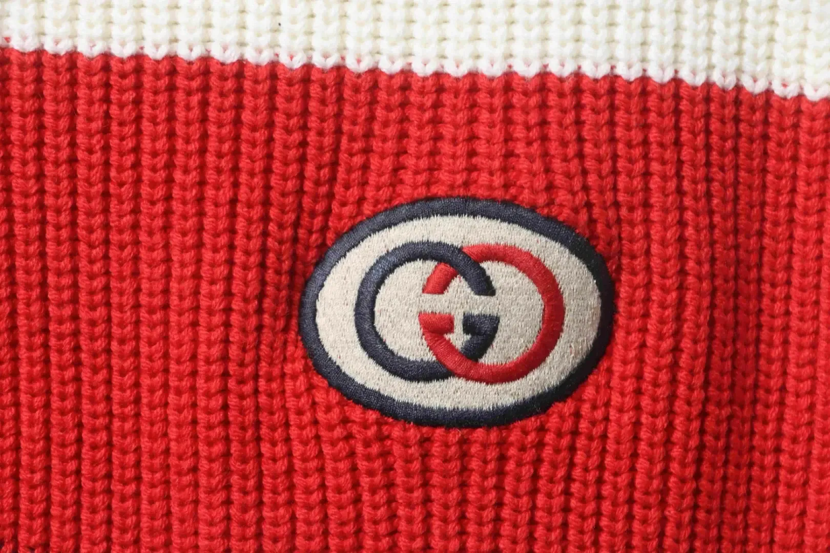 Contrasting Striped Knit Cardigan With Zipper - Image 11