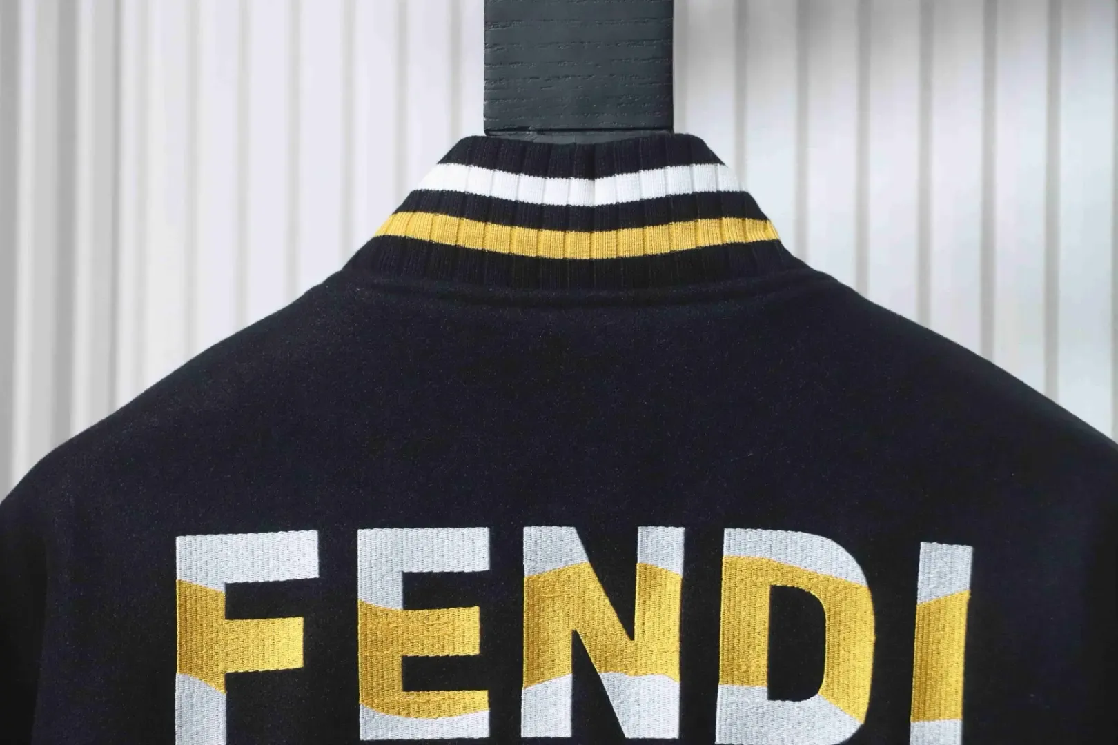 FD Monster Eyes Baseball Jacket - Image 4