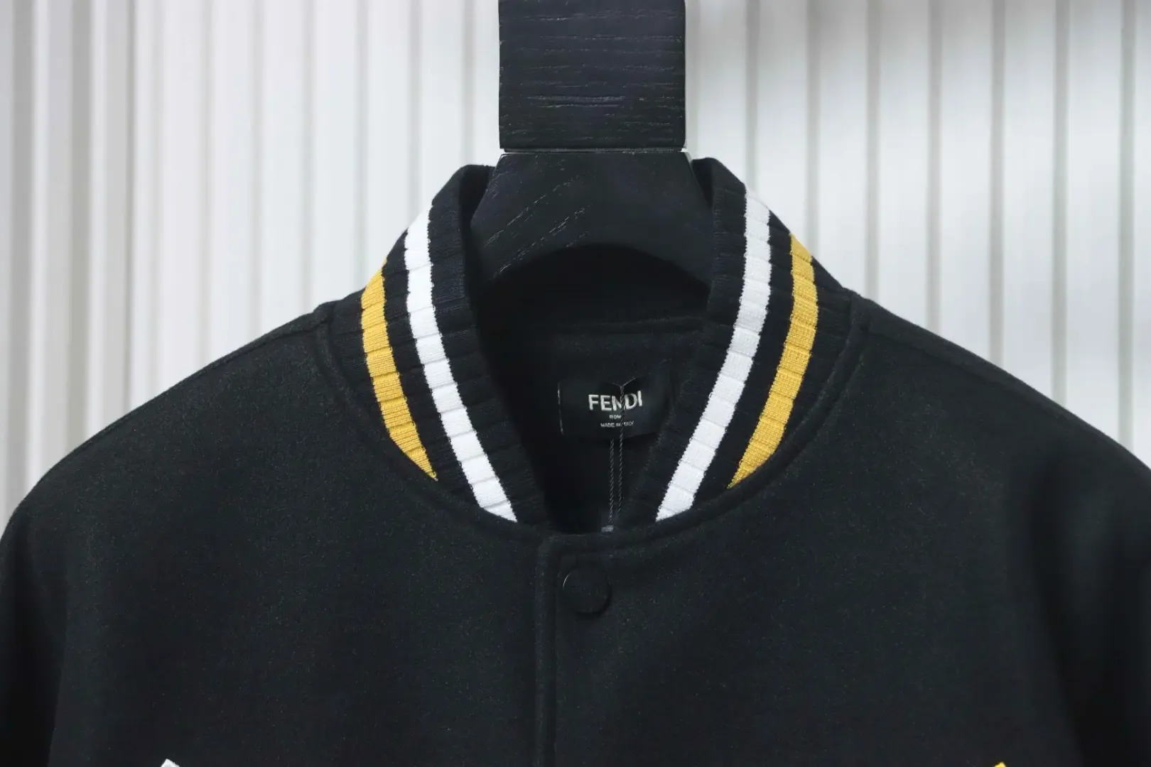 FD Monster Eyes Baseball Jacket - Image 5