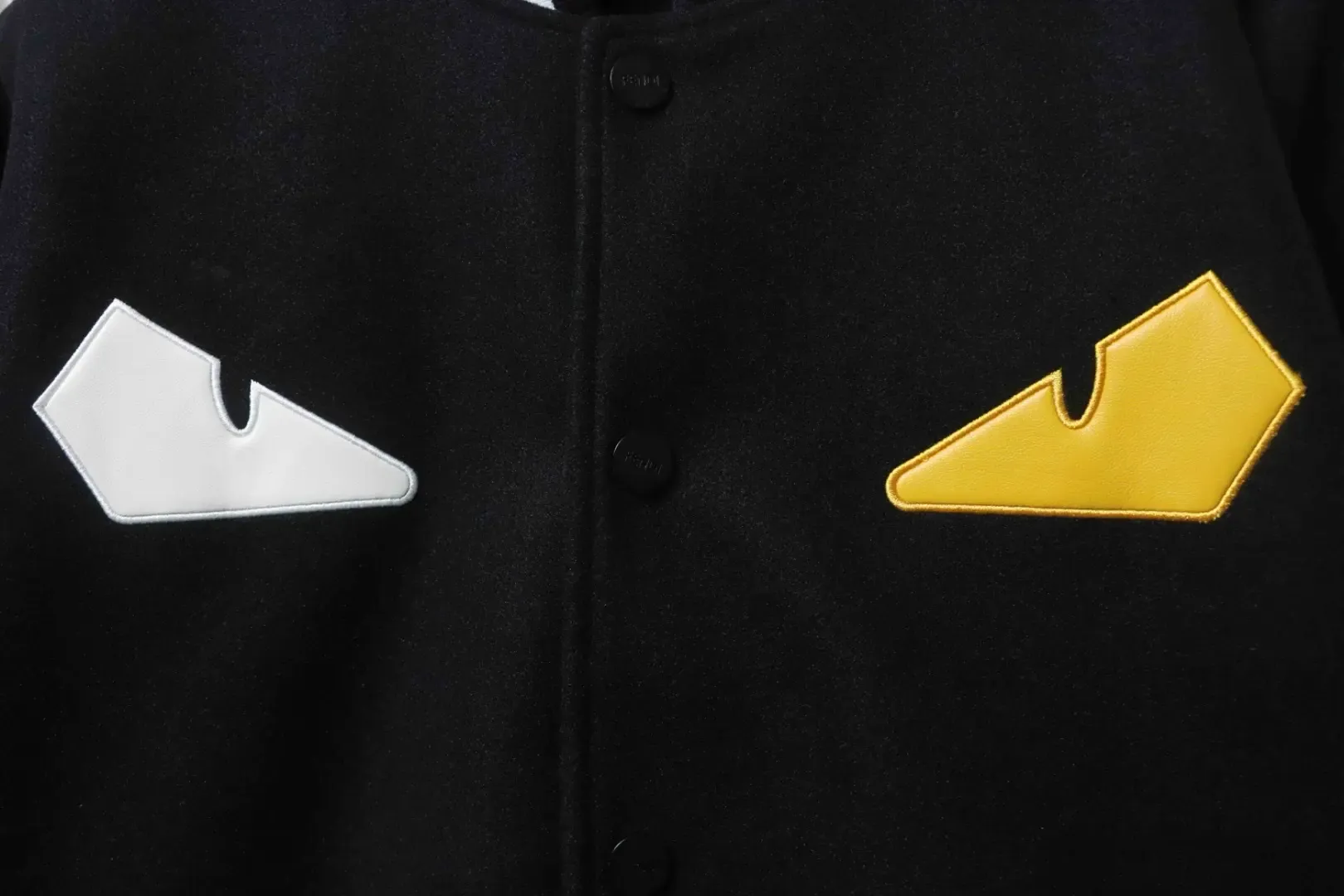 FD Monster Eyes Baseball Jacket - Image 6