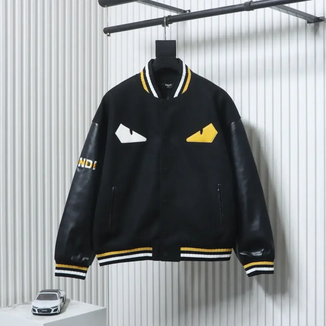FD Monster Eyes Baseball Jacket