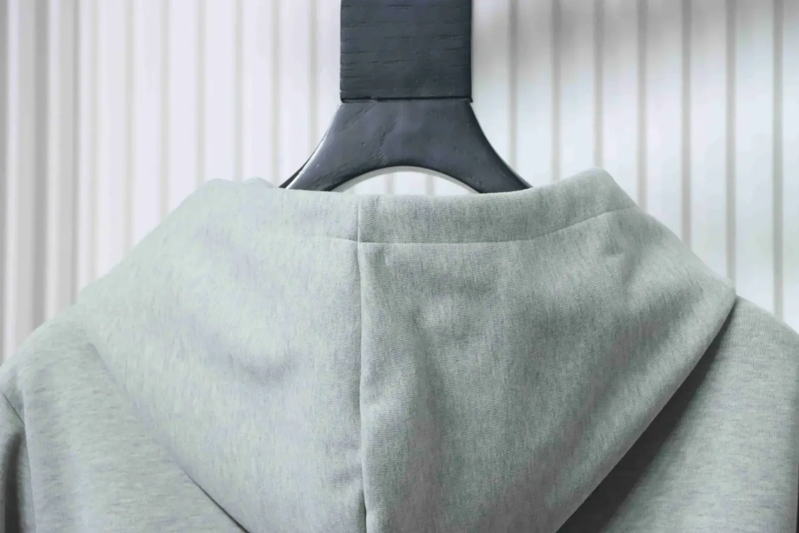 Hoodie With Checkered Warhorse Print And Flock Print XXL - Image 4