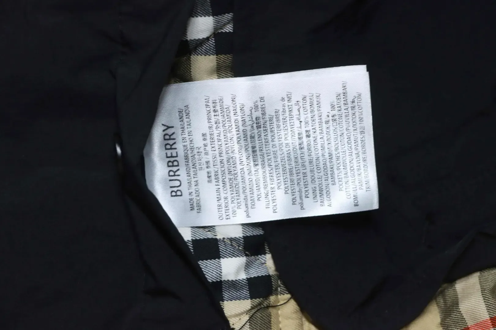 Jacket With Music Note Logo Diamond Pockets Cotton Coat - Image 10