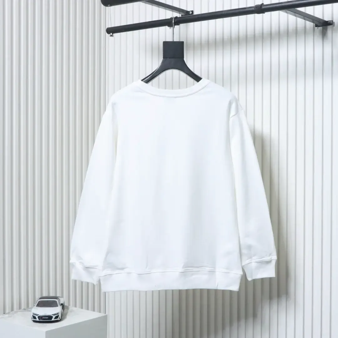 Moncler Classic Sweatshirt With Flock Print And Round Neck - Image 2