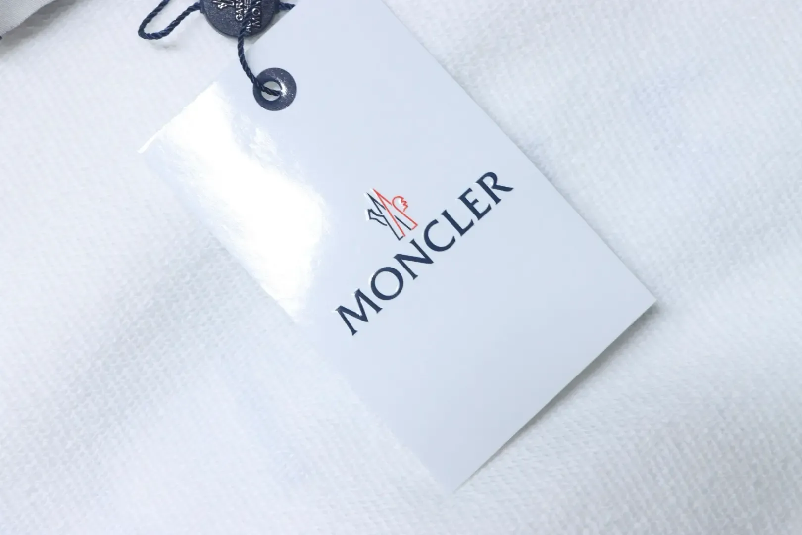 Moncler Classic Sweatshirt With Flock Print And Round Neck - Image 9