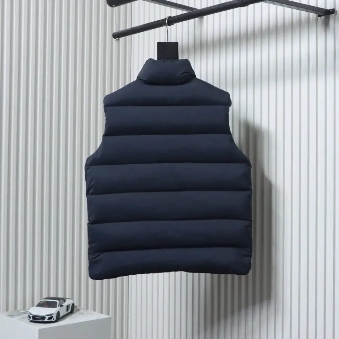 Moncler Vest With Matte Logo - Image 13