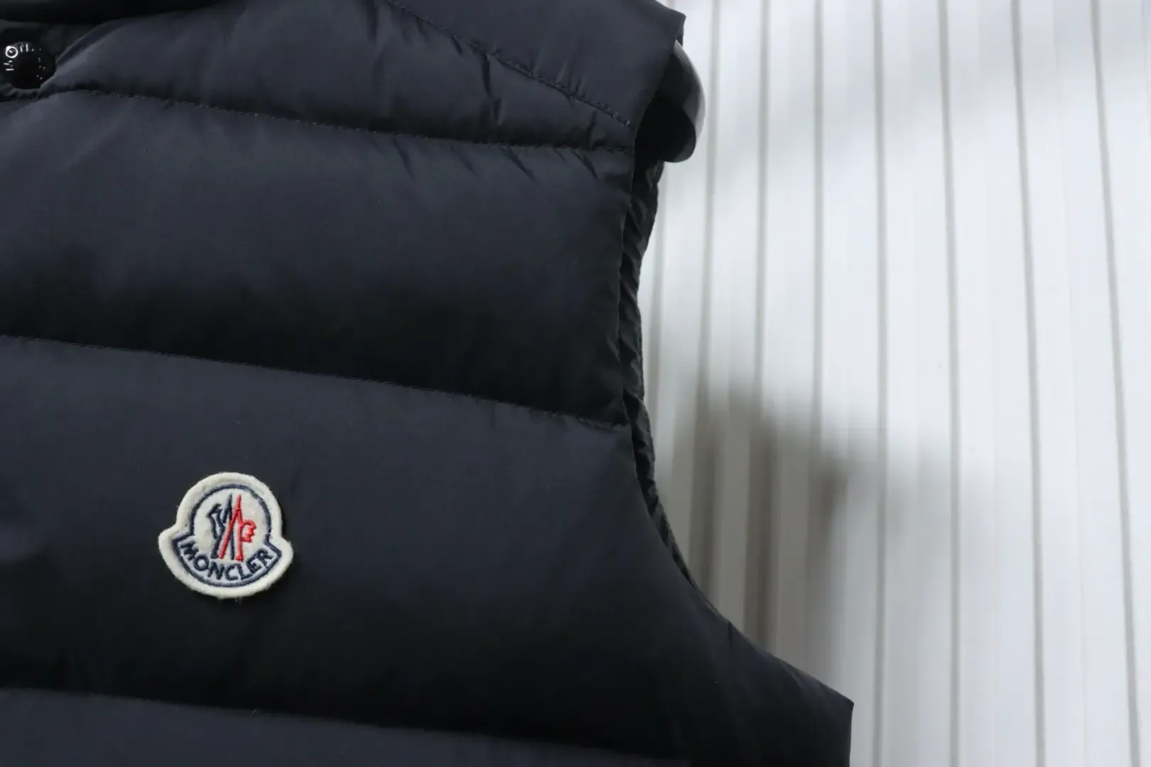 Moncler Vest With Matte Logo - Image 5
