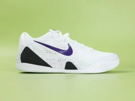 Nike Kobe 9 Elite Low EM Protro White Court Purple