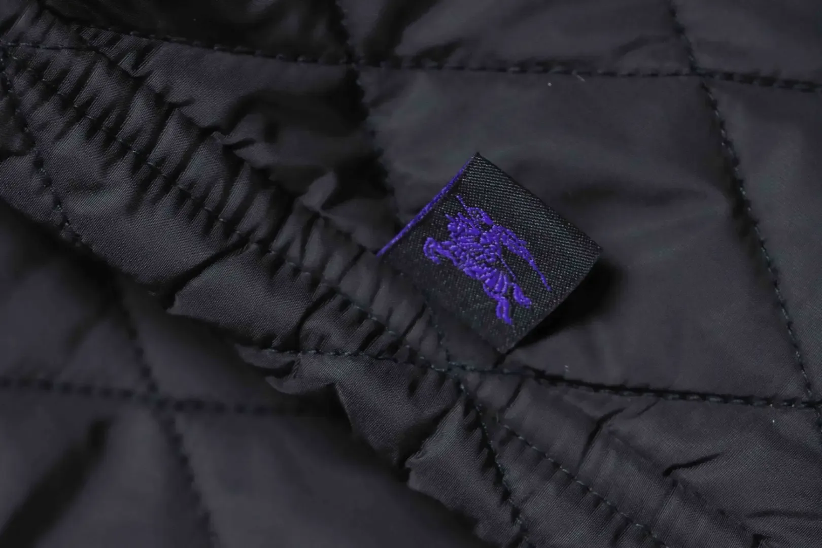 Quilted Cotton Jacket With Diamond Pattern - Image 5