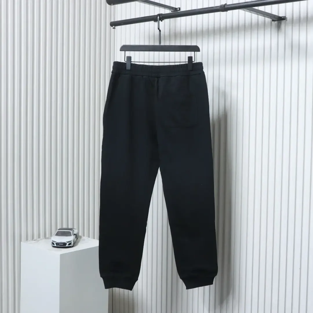 Suit Trousers With Four Flower Embroidery - Image 2