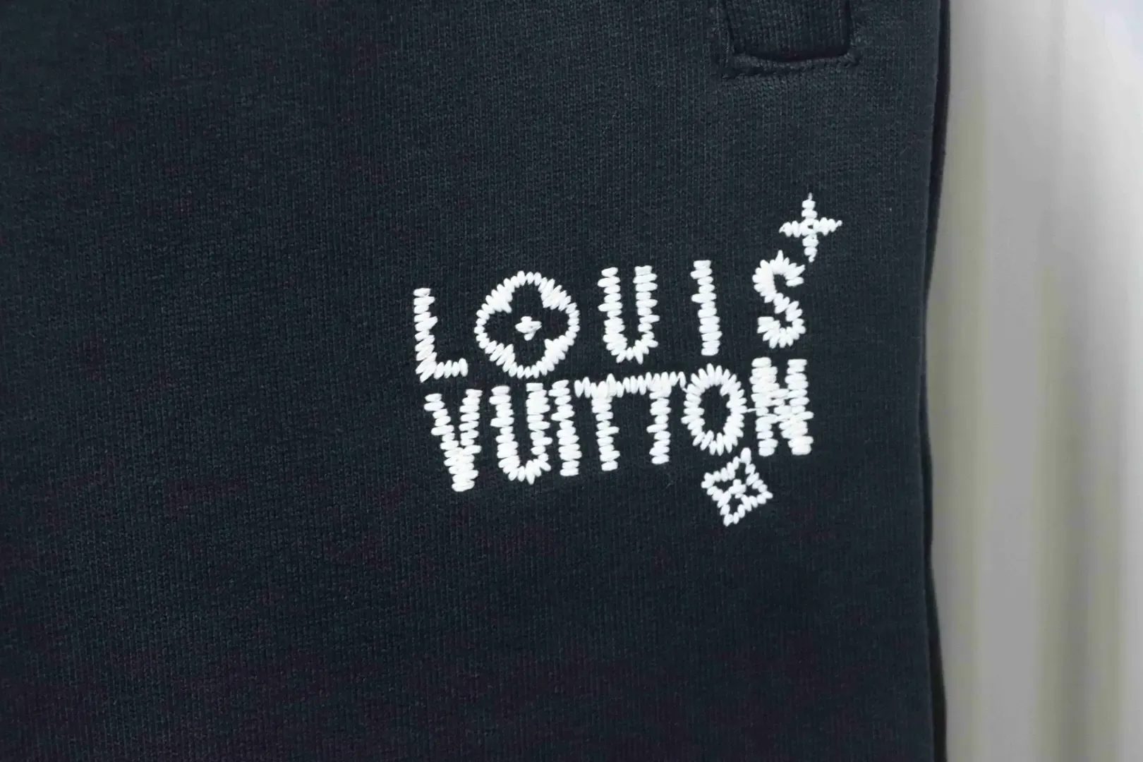 Suit Trousers With Four Flower Embroidery - Image 5