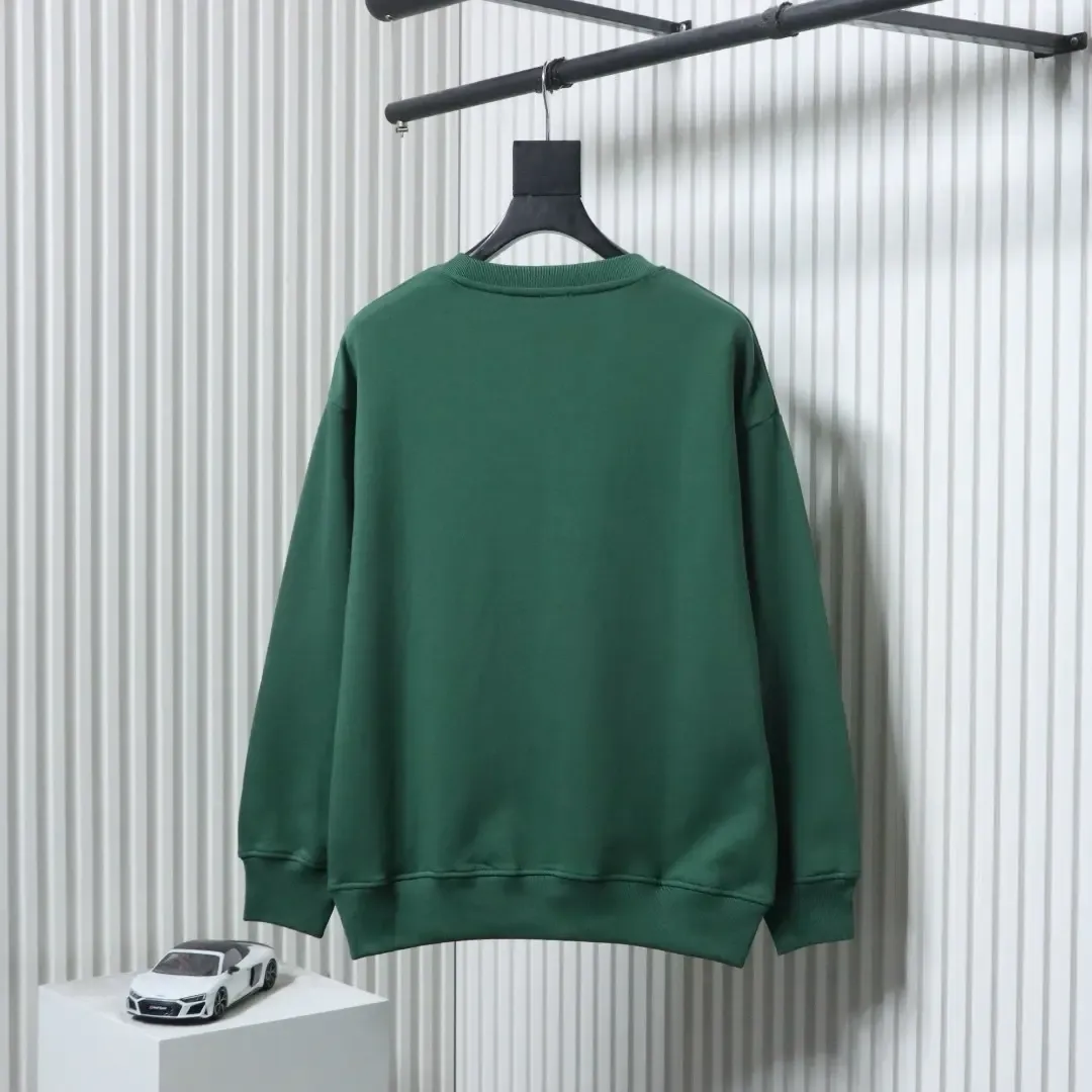 Sweatshirt With Contrasting Knitted Totem Logo Patch And Embroidery - Image 14