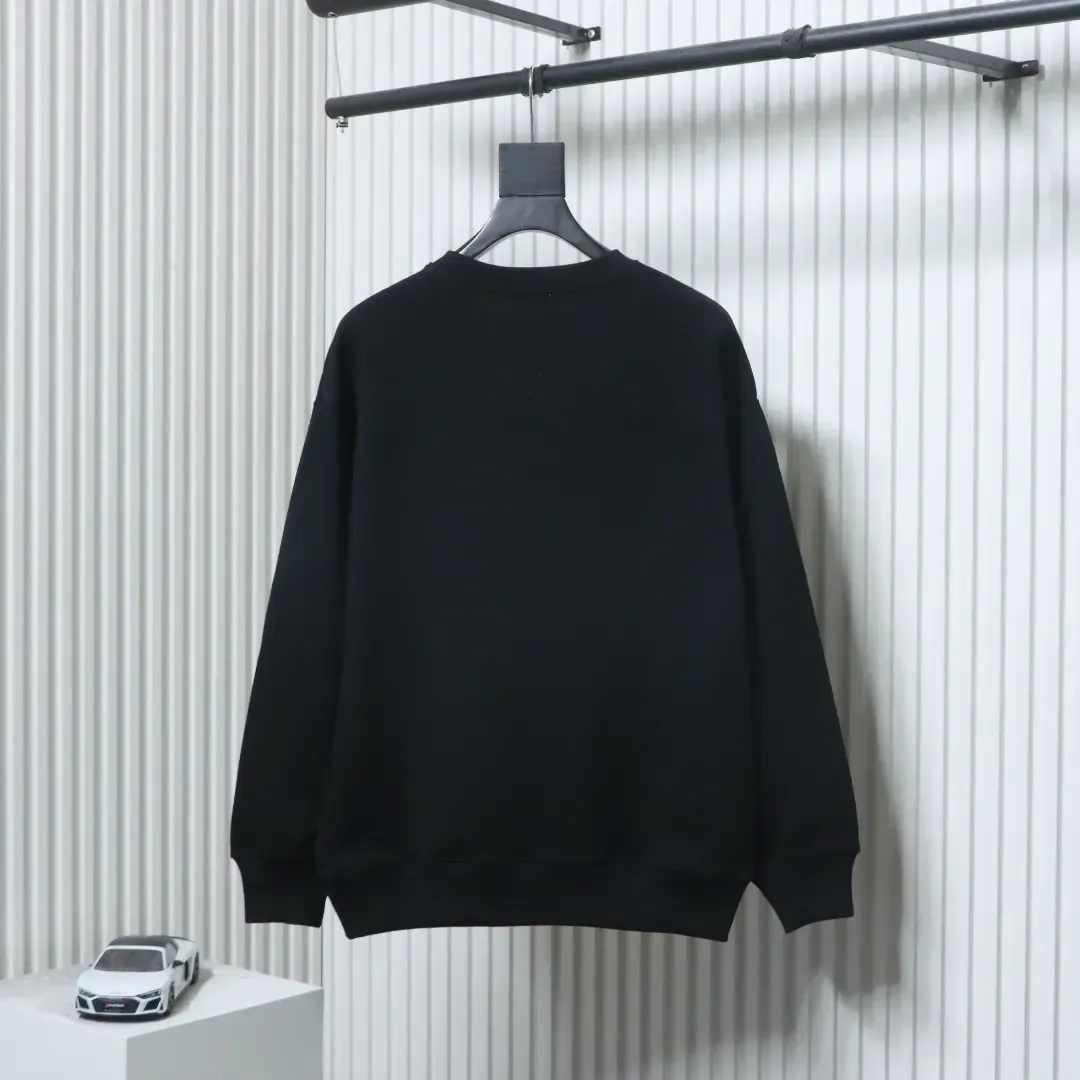 Sweatshirt With Contrasting Knitted Totem Logo Patch And Embroidery - Image 16