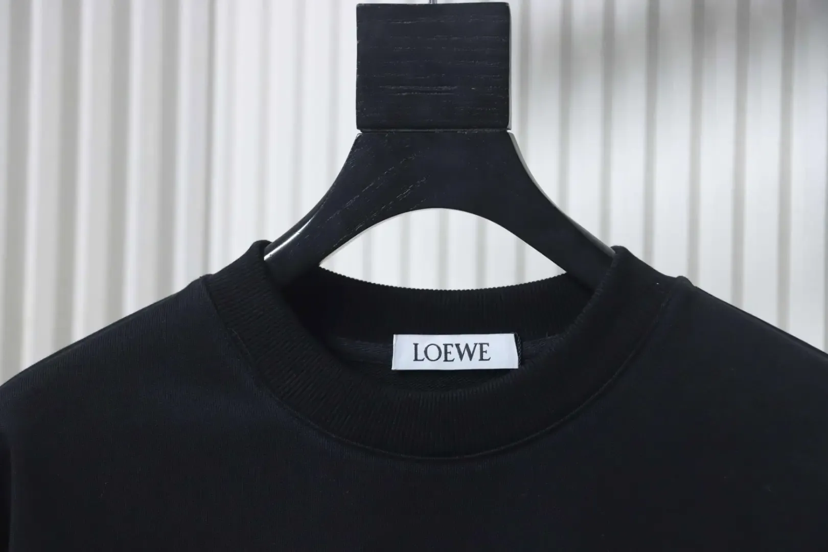 Sweatshirt With Four Leaf Clover Pattern And Round Neckline - Image 3