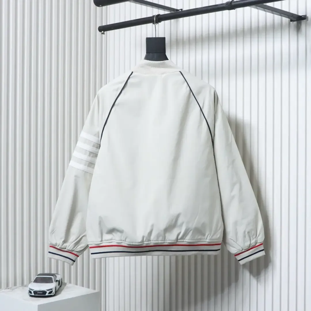 Tom Brown Baseball Jacket With Four Stripes - Image 2