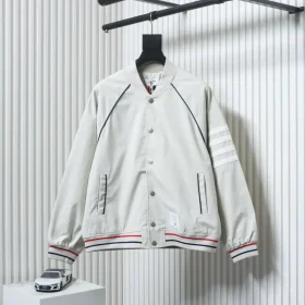 Tom Brown Baseball Jacket With Four Stripes