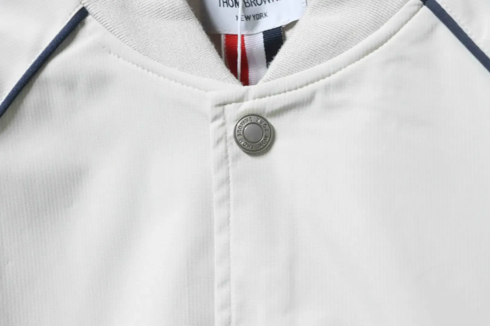 Tom Brown Baseball Jacket With Four Stripes - Image 4