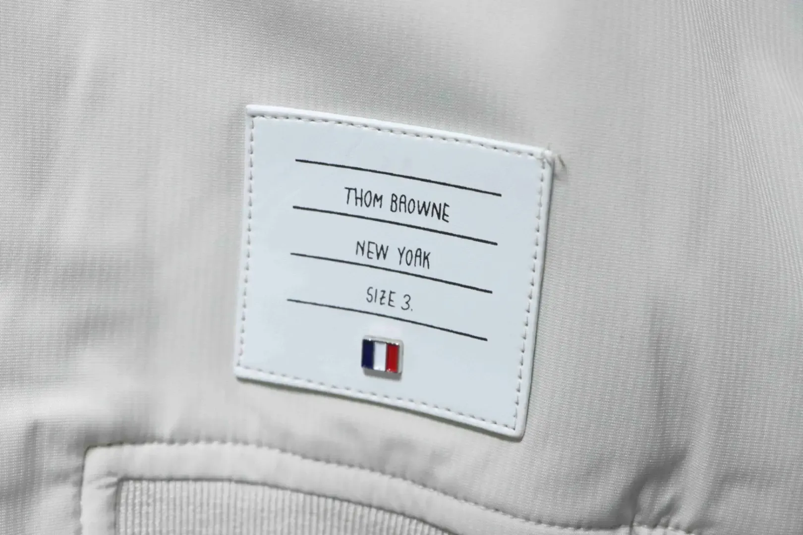 Tom Brown Baseball Jacket With Four Stripes - Image 6