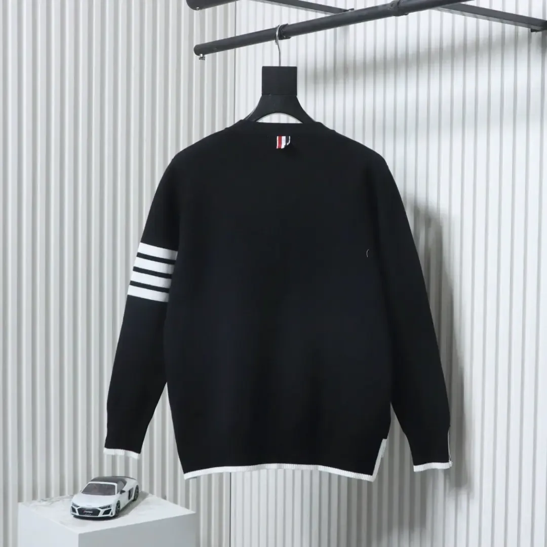 Tom Brown Wool Cardigan Shorter In The Front And Longer In The Back - Image 13