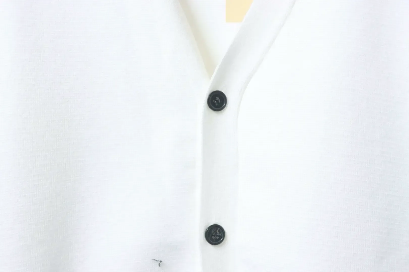 Tom Brown Wool Cardigan Shorter In The Front And Longer In The Back - Image 5