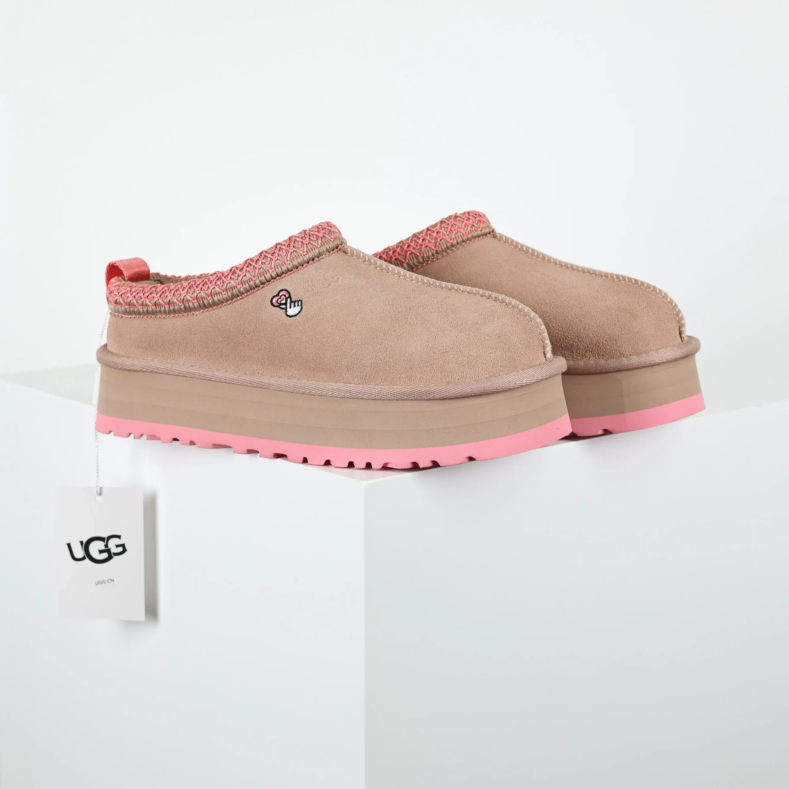 UGG Tats Low Shoes Ethnic Style 3cm Thick Sole Snow Boots Women's - Image 2