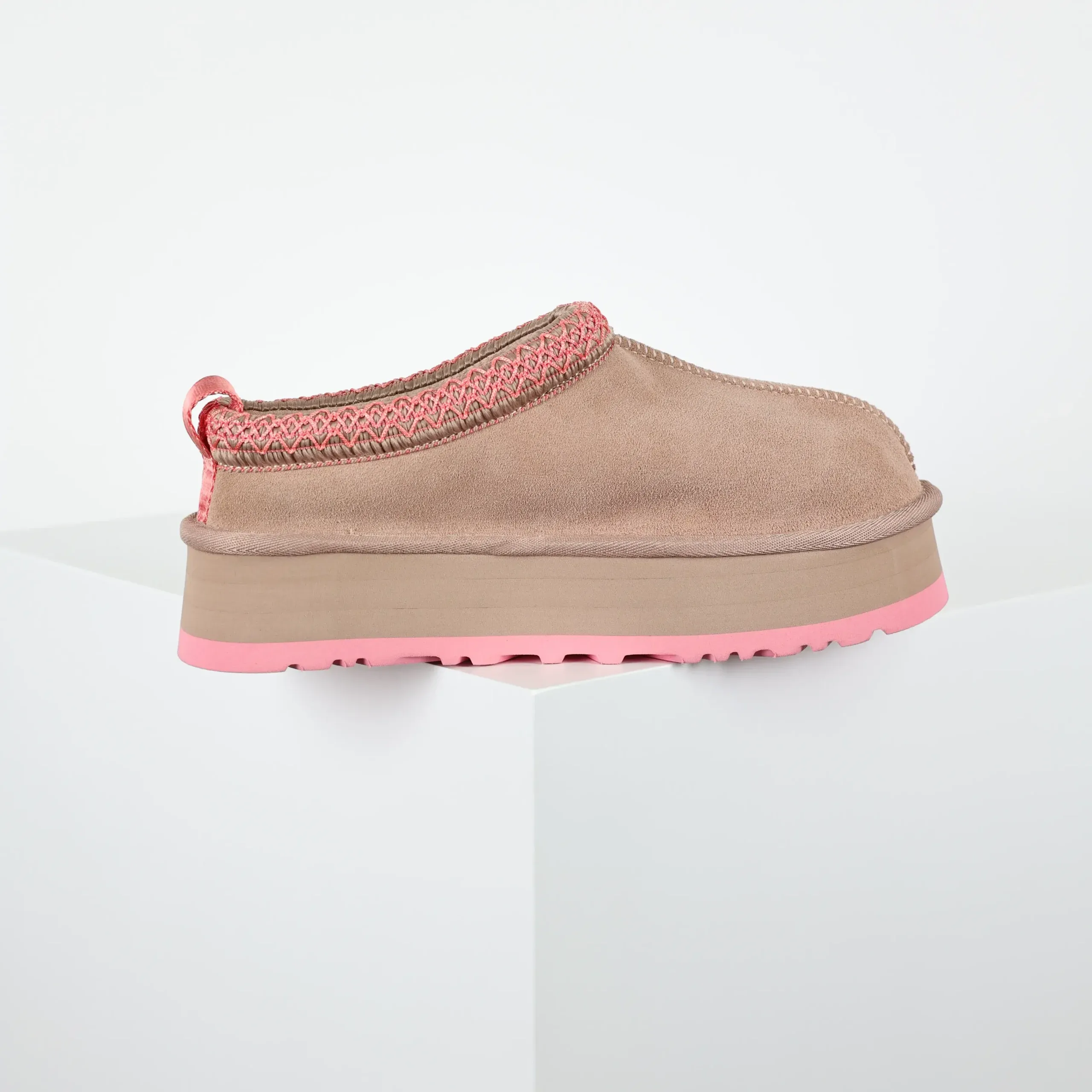 UGG Tats Low Shoes Ethnic Style 3cm Thick Sole Snow Boots Women's - Image 5