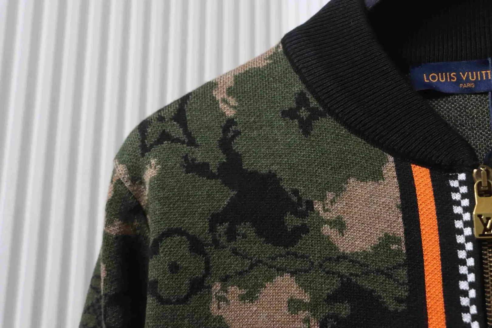 Western Cowboy Jacquard Cardigan With Camouflage Pattern - Image 5