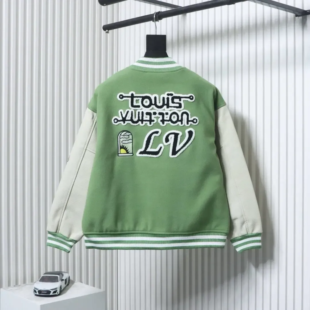 Zhang Zai Embroidered Patchwork Baseball Jacket - Image 2