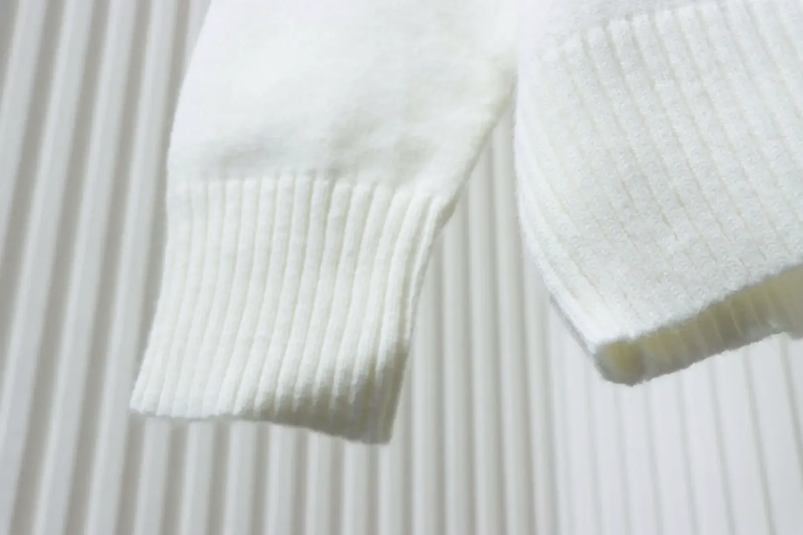 AMI Sweater In A Minimalist French Style With A Round Neckline And A Silver Heart Logo - Image 8