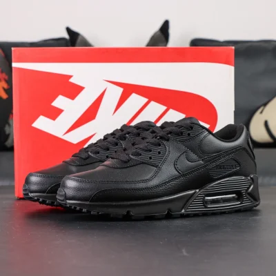 Air Max 90 LTR Mens Shoes Black - etkick reps