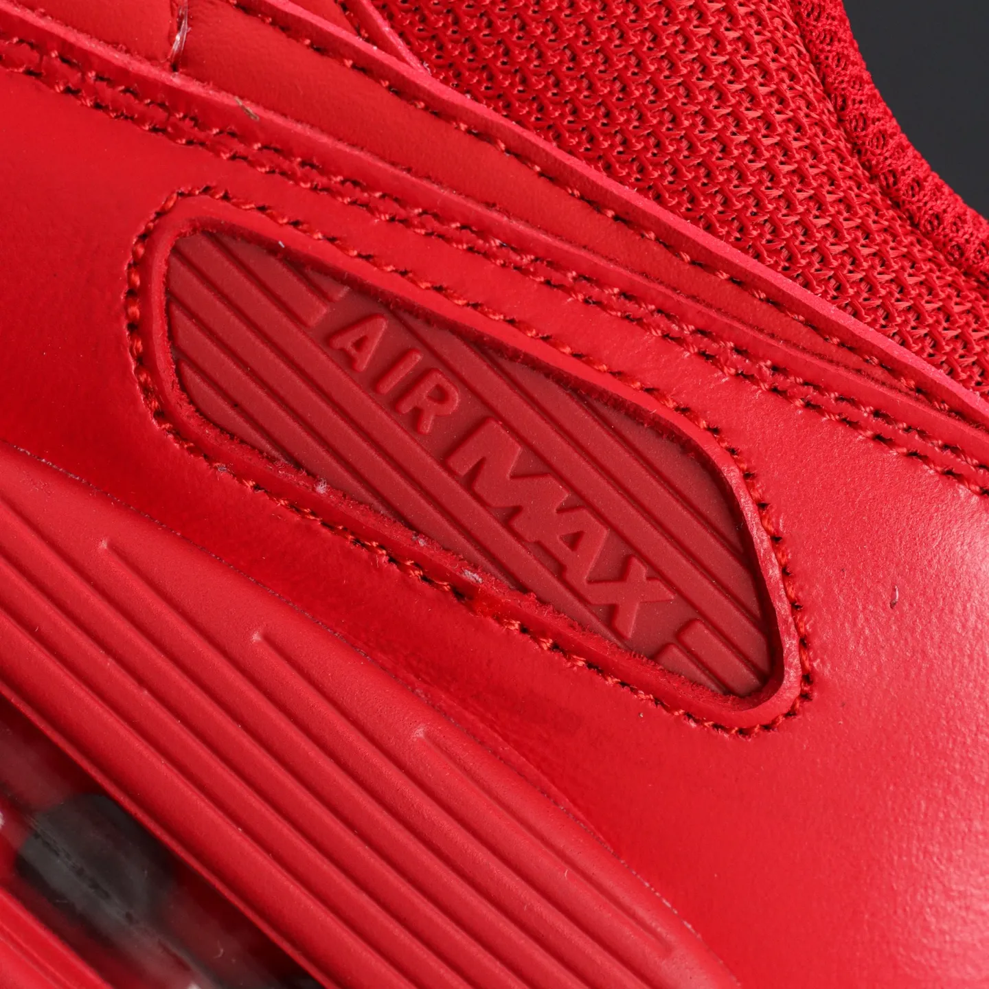 Air Max 90 Triple Red Mens Shoes - etkick reps