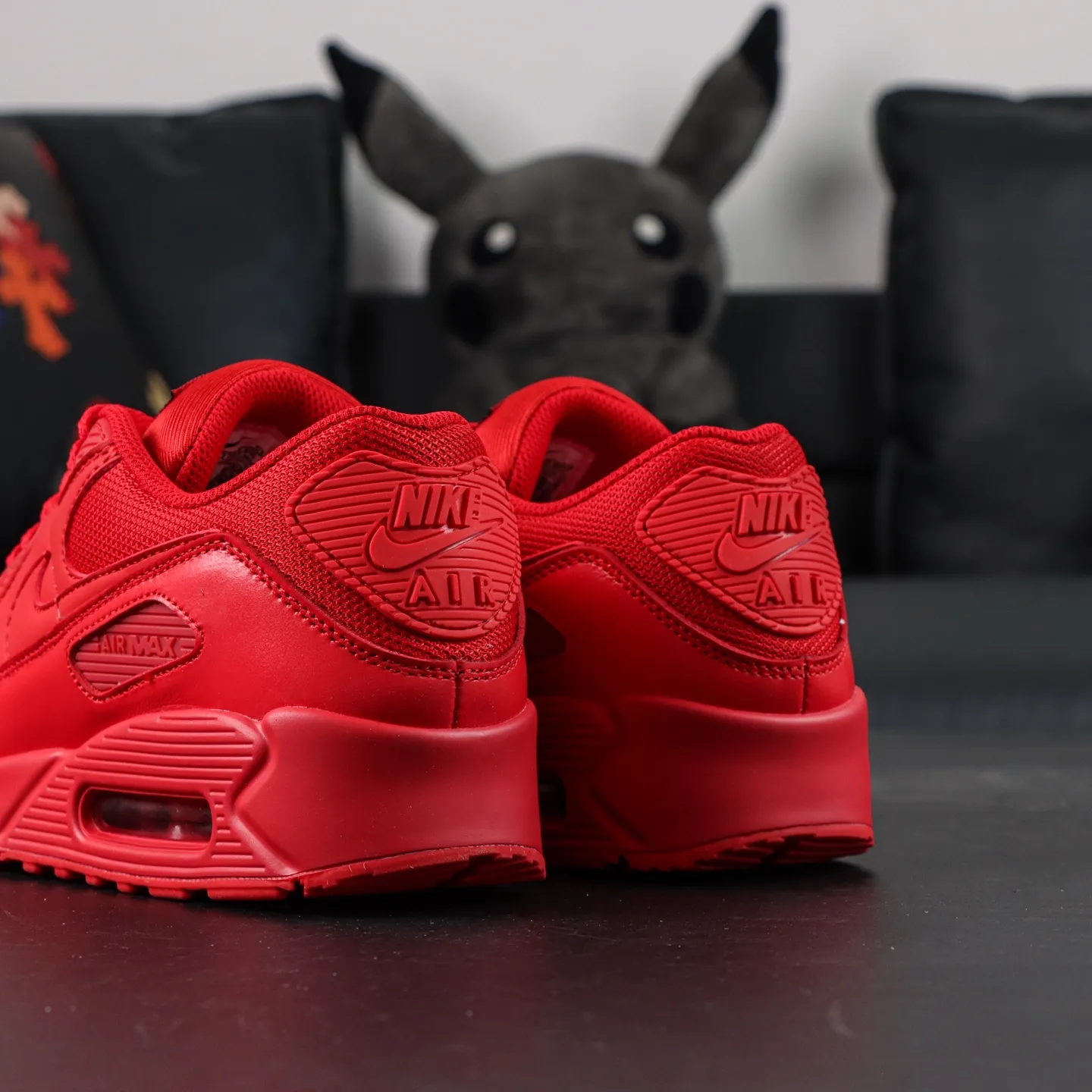 Air Max 90 Triple Red Mens Shoes - etkick reps