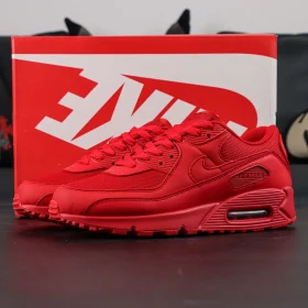 Air Max 90 Triple Red Mens Shoes