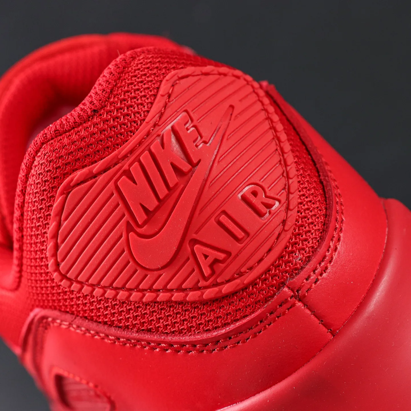 Air Max 90 Triple Red Mens Shoes - etkick reps