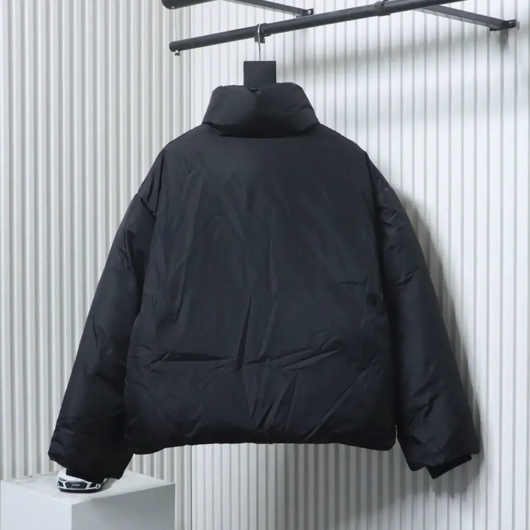 Ami 25Fw Down Jacket With Heart Embossing - Image 2