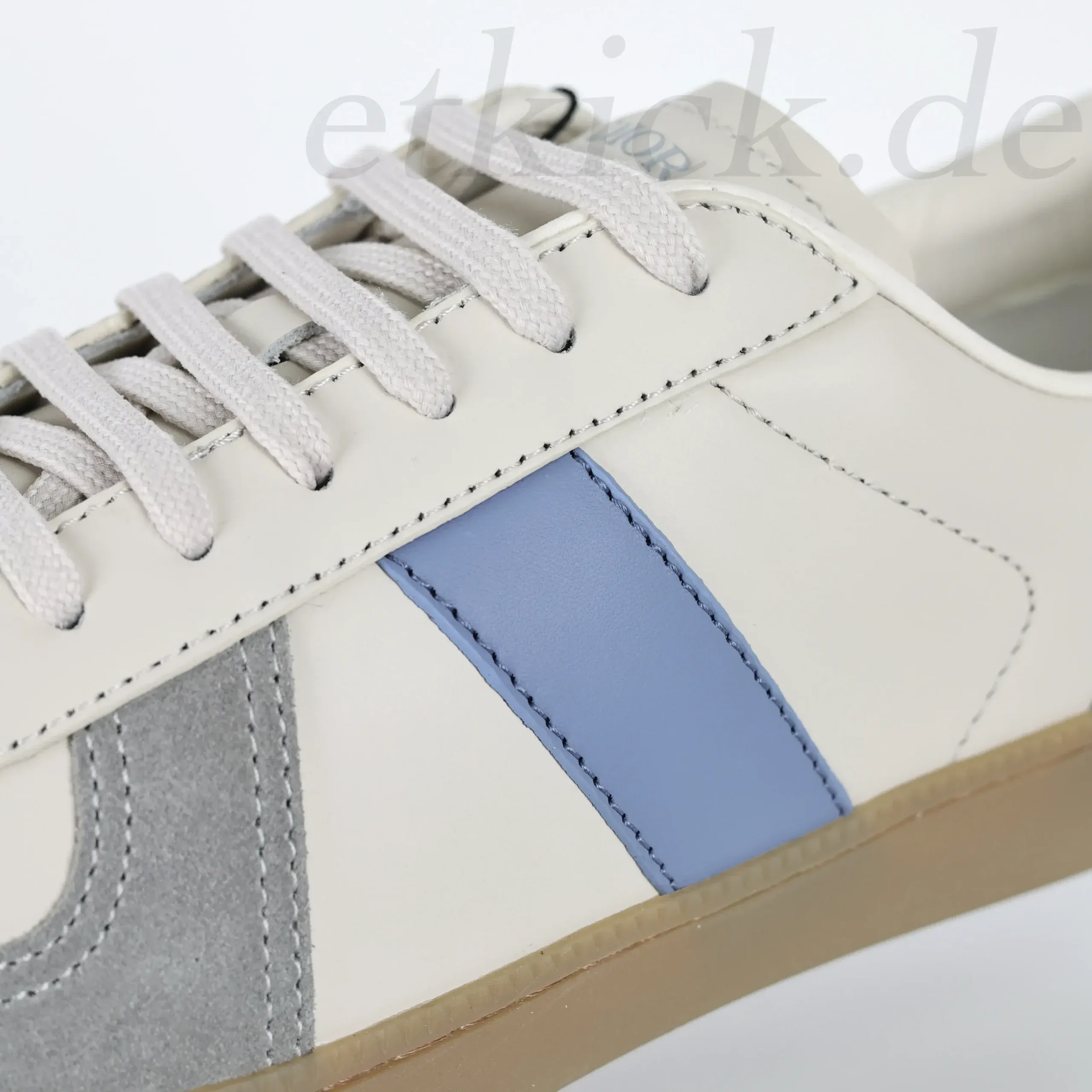 B01 Matchpoint Sneakers Gray And White Smooth Calfskin - Image 11