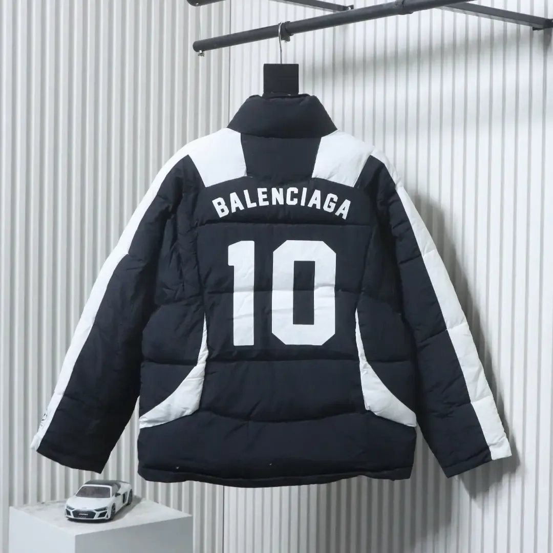 Balenciaga BLCG 24FW 10 Patchwork Football Training Jacket - Image 2