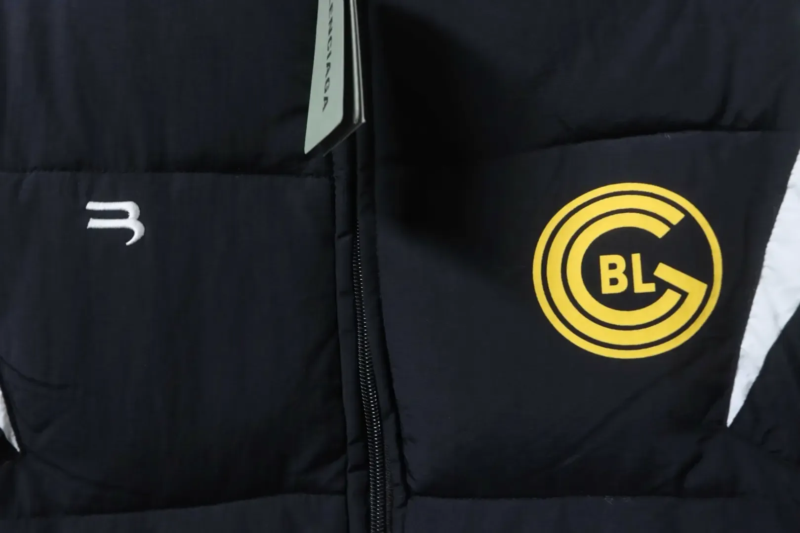 Balenciaga BLCG 24FW 10 Patchwork Football Training Jacket - Image 6