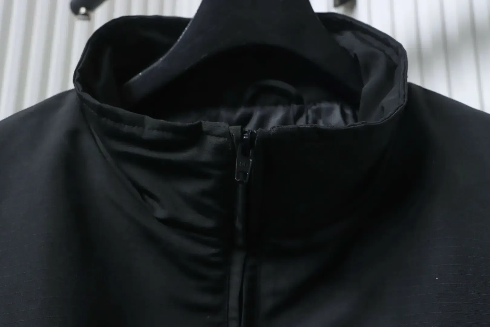 Balenciaga Blcg 24Fw Cotton Jacket With Double Embroidered Logo. - Image 8