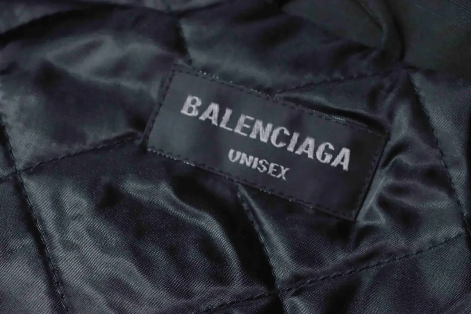 Balenciaga Blcg 24Fw Cotton Jacket With Double Embroidered Logo. - Image 9