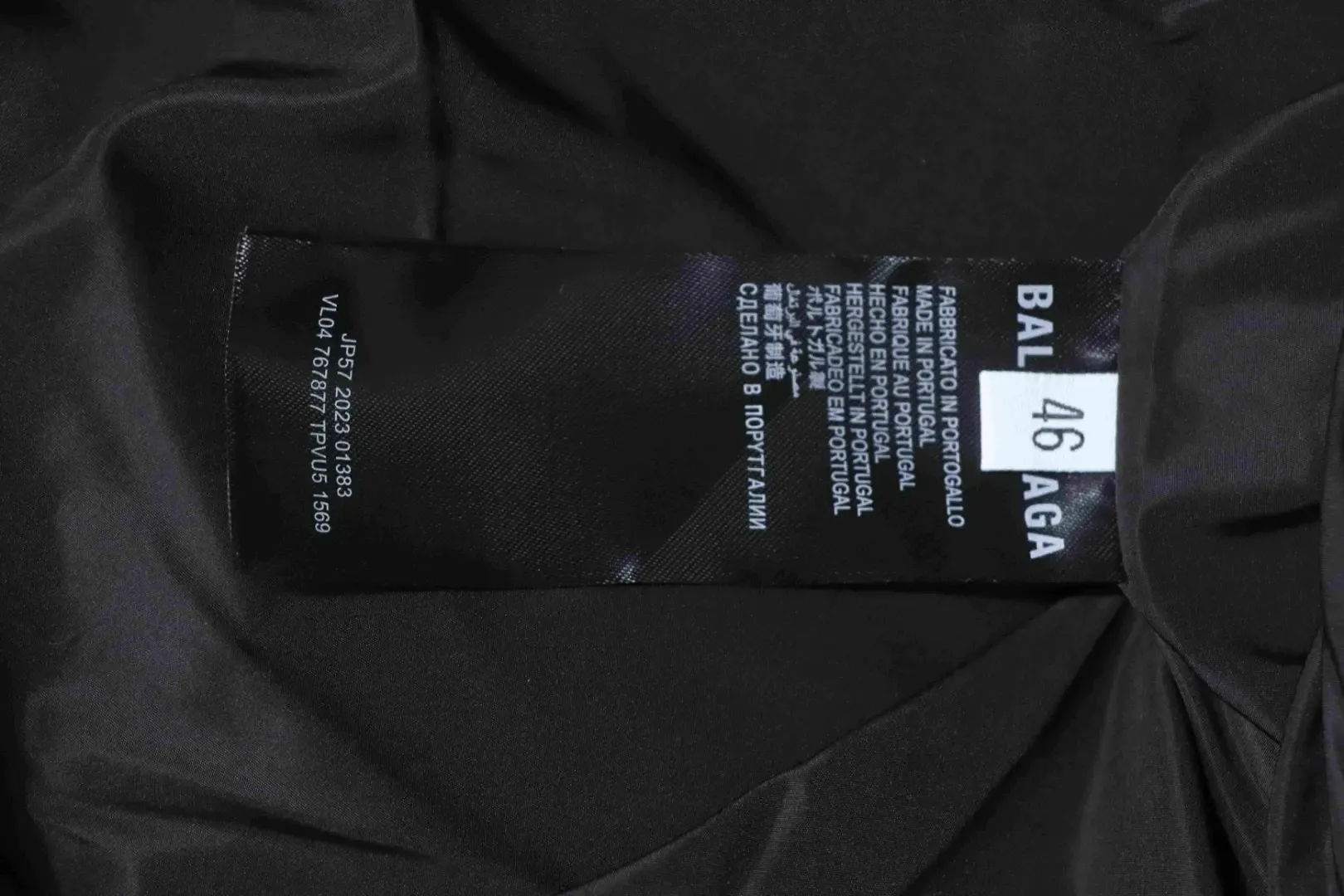 Balenciaga Blcg Classic Cotton Jacket With Coca Cola Wave Print In A Cocoon Shape. - Image 11