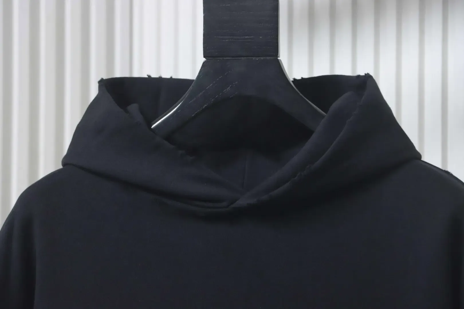 Balenciaga Hoodie With Rhinestone Embroidery - Image 3