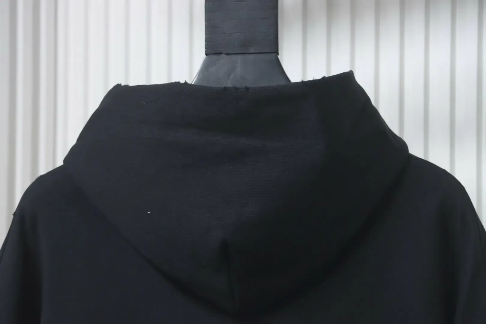 Balenciaga Hoodie With Rhinestone Embroidery - Image 4