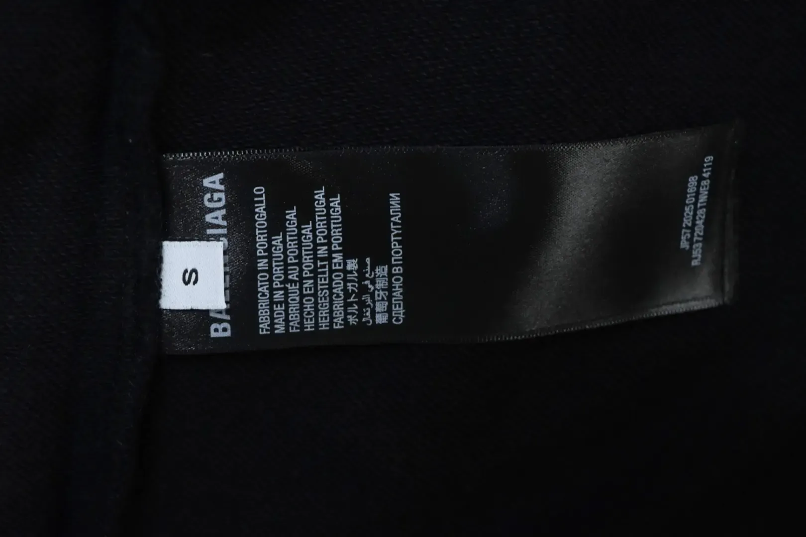 Balenciaga Hoodie With Rhinestone Embroidery - Image 9