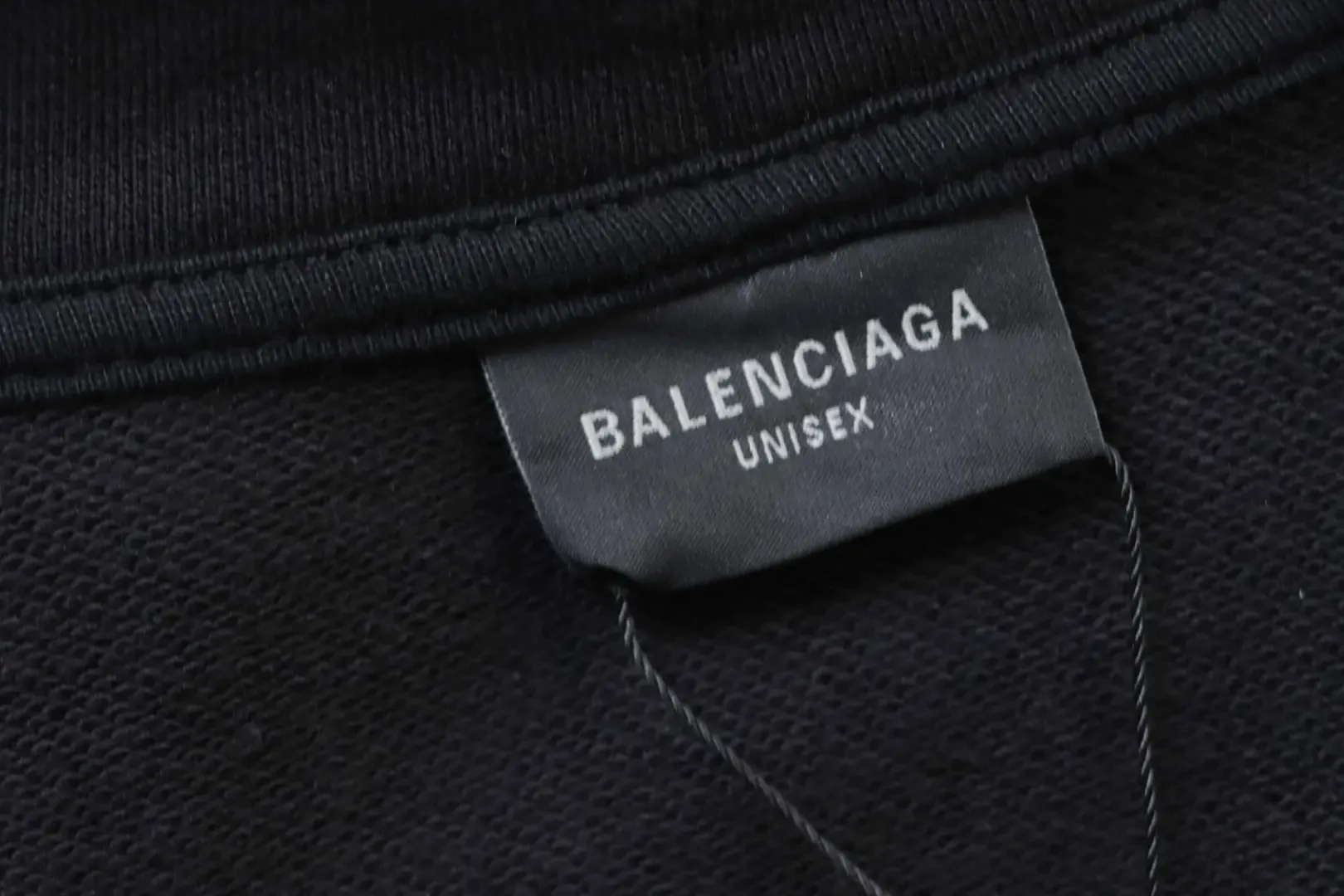 Balenciaga Hoodie With Rhinestone Embroidery - Image 10