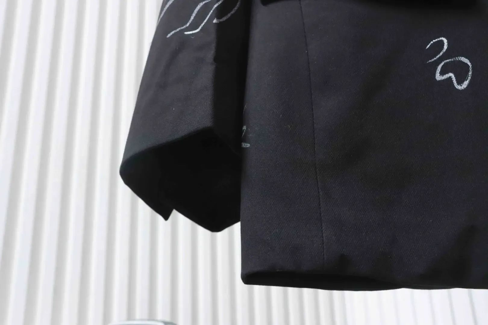 Balenciaga New Graffiti Jacket Suit - Image 7