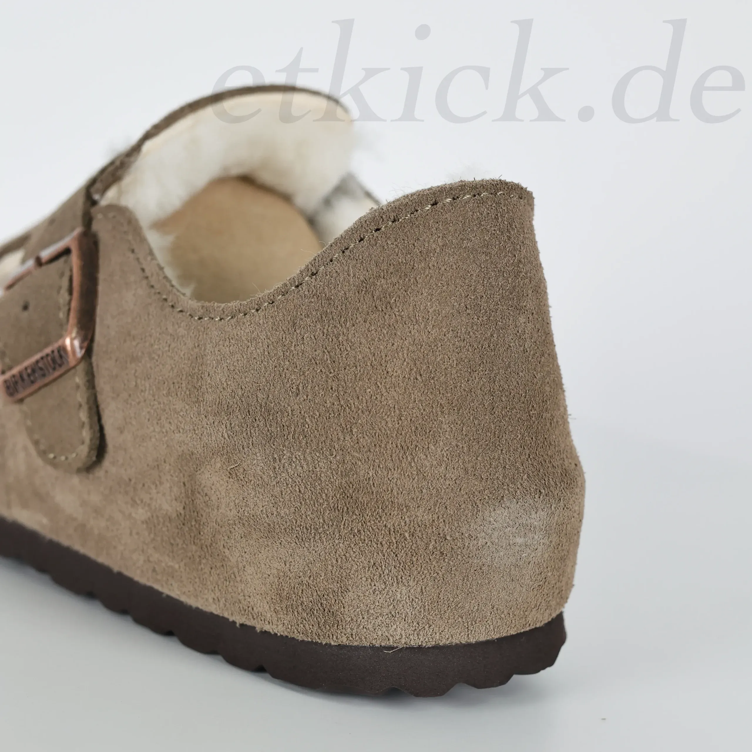Birkenstock Unisex Shoes Made From London Wool Suede Leather Available In Various Colors - Image 11