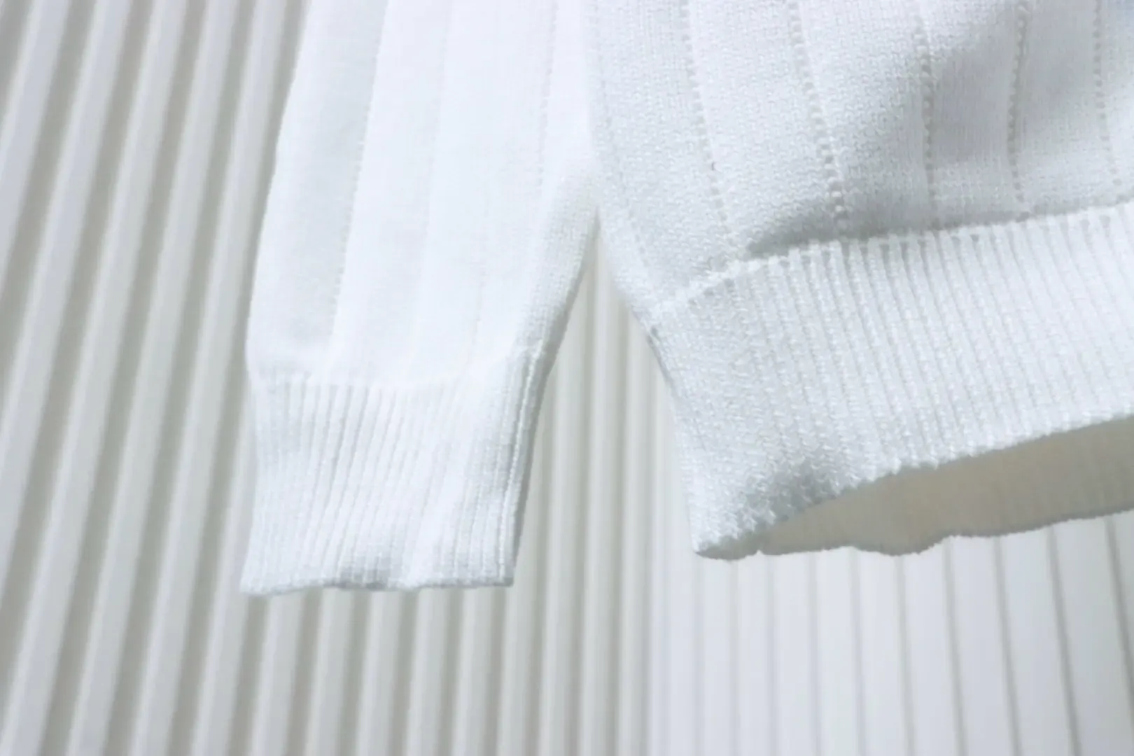 Cardigan With Embroidered Signature Letter - Image 7