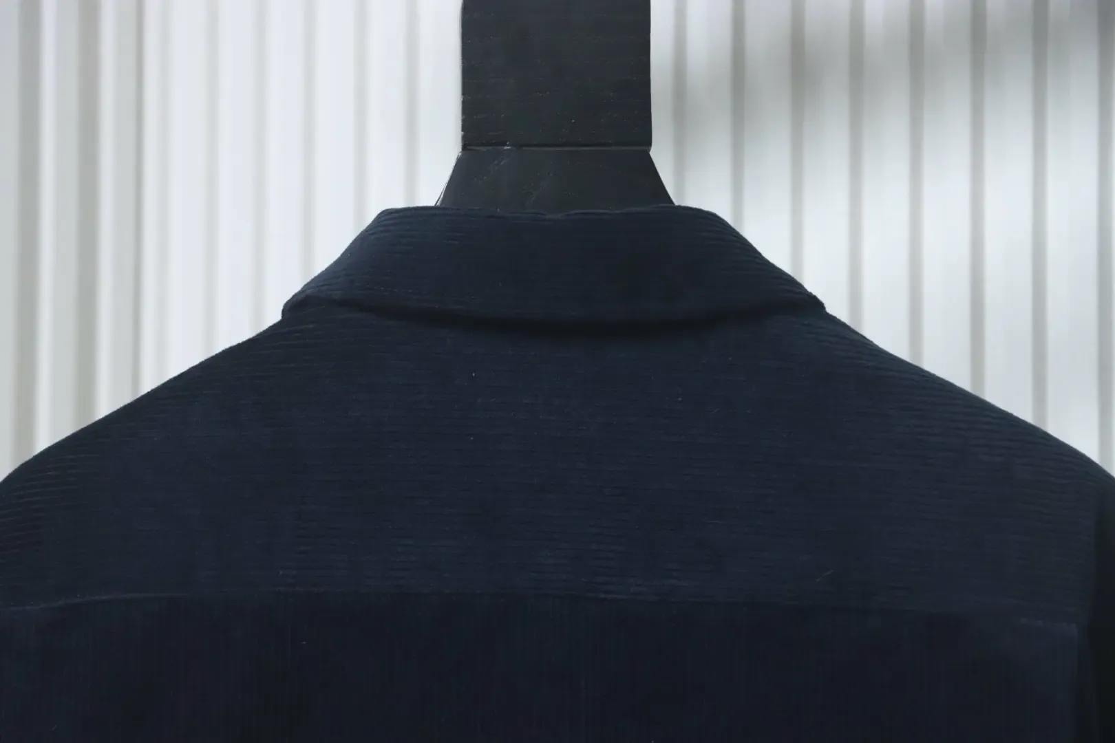 Corduroy Jacket With A Triangular Pocket Label - Image 4